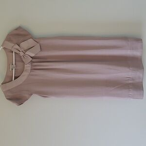 H&M taupe size 10 short sleeve dress